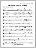 Overture For Percussion Ensemble - Percussion 2