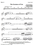 The Greatness Of You - Flute 1,2