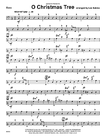 O Christmas Tree - Bass 