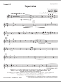 Expectation - Bb Trumpet 1,2