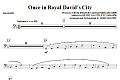 Once in Royal David's City - Bassoon