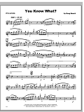 You Know What? - Alto Sax 1
