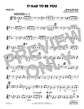 It Had to Be You (arr. Mark Taylor) - Tenor Sax 1