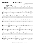 To Honor Christ - Capo Guitar