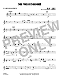 On Wisconsin! - Eb Baritone Saxophone