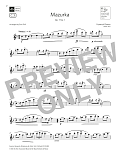 Mazurka, Op. 7 No. 1  (Grade 5 List C3 from the ABRSM Flute syllabus from 2022)