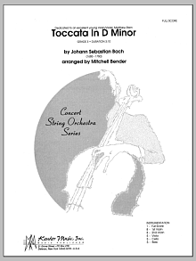 Toccata in D Minor - Full Score 