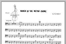 March Of The Metro Gnome - Cello 