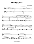 Ballade No. 2 (Letting Go)