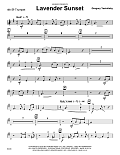 Lavender Sunset - 4th Bb Trumpet