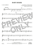 Baby Shark (arr. Johnnie Vinson) - Eb Alto Saxophone 2