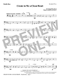 Create in Me a Clean Heart - Double Bass