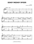 Eensy Weensy Spider [Classical version] (arr. Phillip Keveren)