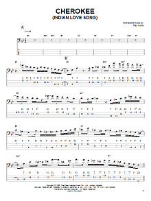 Cherokee (Indian Love Song) 