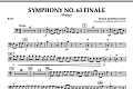 Symphony No. 63 Finale (Presto) - Bass