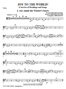 Joy To The World - Viola 