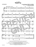Stand Up (from Harriet) (arr. Mac Huff) - Synthesizer