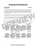 Crossing The Boulevard - Guitar Chord Chart