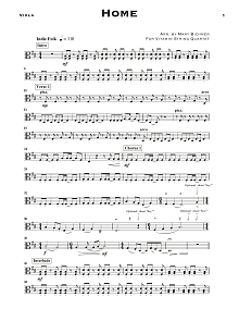 Home (arr. Mary Bichner) - Viola 