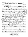 Come, Let Us Sing to the Lord - Trombone 2