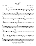 March, Op. 99 - F Horn 4