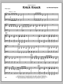 Knick Knock - Piano 