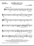 God Bless The U.S.A (with America, The Beautiful) - Ten Sax, Bar. Sax (Tbn 1,2 sub