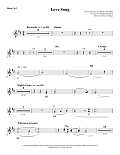 Love Song - F Horn 1 & 2