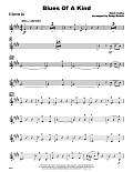 Blues Of A Kind - Eb Baritone Saxophone