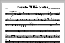 Parade Of The Scales - Viola 