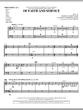 Of Faith And Service - Percussion 1 & 2