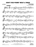 Don't You Worry 'Bout a Thing - Alto Sax 1