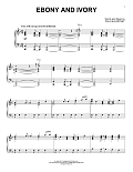 Ebony And Ivory [Jazz version]