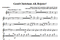 Good Christians All, Rejoice! - Bb Trumpet 1