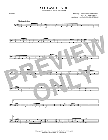 All I Ask Of You (from The Phantom Of The Opera) 