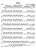 Pride (In The Name Of Love) (arr. Mark Brymer) - Drums