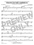 Pirates of the Caribbean (arr. Michael Sweeney) - Bb Clarinet 1