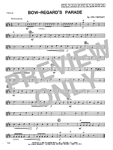 Bow-Regard's Parade - Viola 