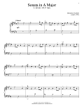 Sonata In A Major, L. 483