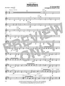 Habanera (from Carmen Suite #2) - Violin 3 (Viola T.C.) 