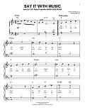 Say It With Music
