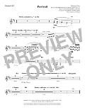 Portrait (Large Ensemble) (arr. Joseph M. Martin) - Bb Clarinet 1 & 2