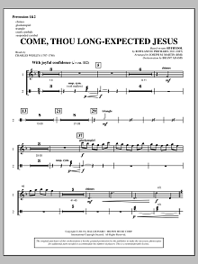 Come, Thou Long-expected Jesus (from A Symphony Of Carols) - Percussion 1 & 2 