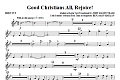 Good Christians All, Rejoice! - Horn in F