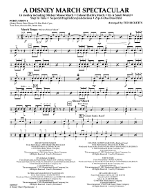 A Disney March Spectacular - Percussion 1 