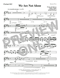 We Are Not Alone - Bb Clarinet 1,2