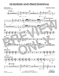 Flourish and Processional - Percussion 1