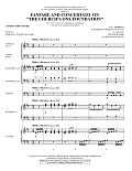 Fanfare and Concertato on "The Church's One Foundation" - Full Score