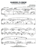 Gabriel's Oboe (from The Mission) (arr. Phillip Keveren)