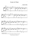 Sonata In G Major, L. 79